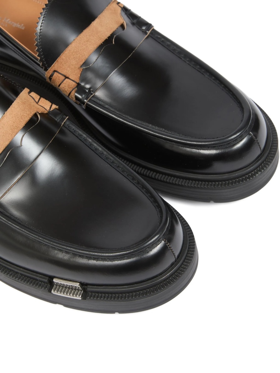 Mocasini Maison Margiela negri din piele - Img 4