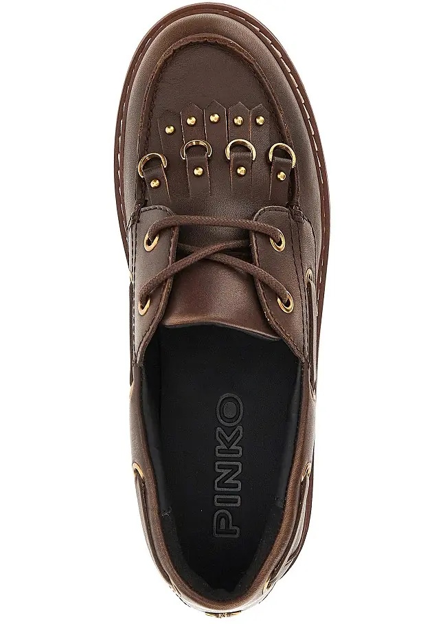 Mocasini 'Margaret' leather boat shoes - Img 4