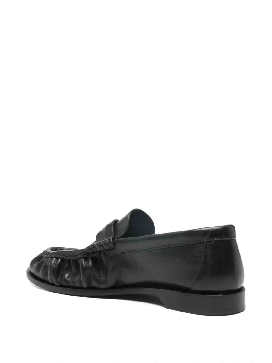 Mocasini Saint Laurent negri din piele 'Le Loafer' - Img 6