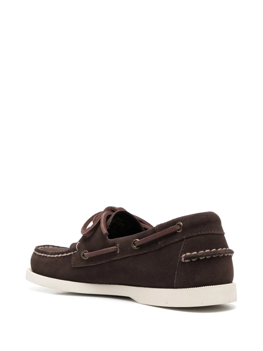 Mocasini Sebago maro din piele - Img 3