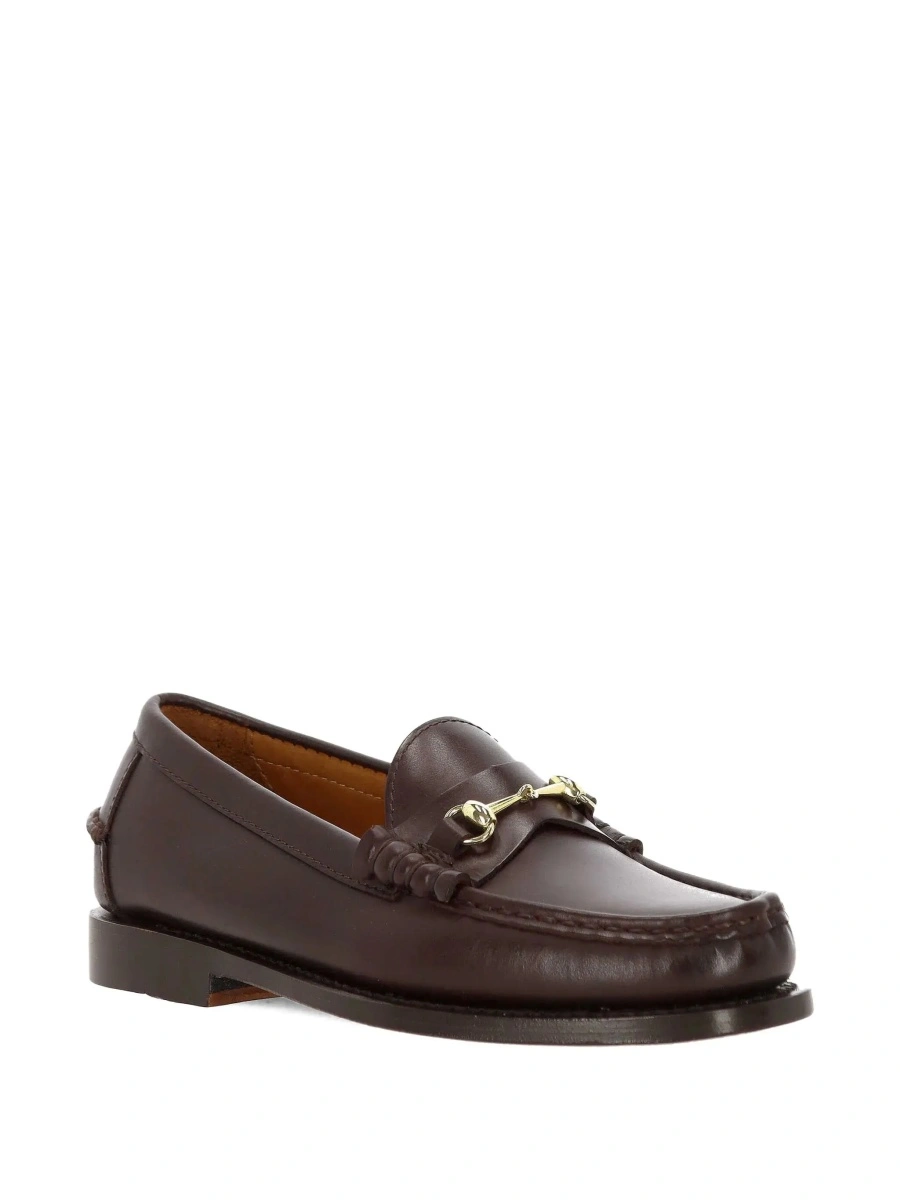 Mocasini Sebago maro din piele - Img 5