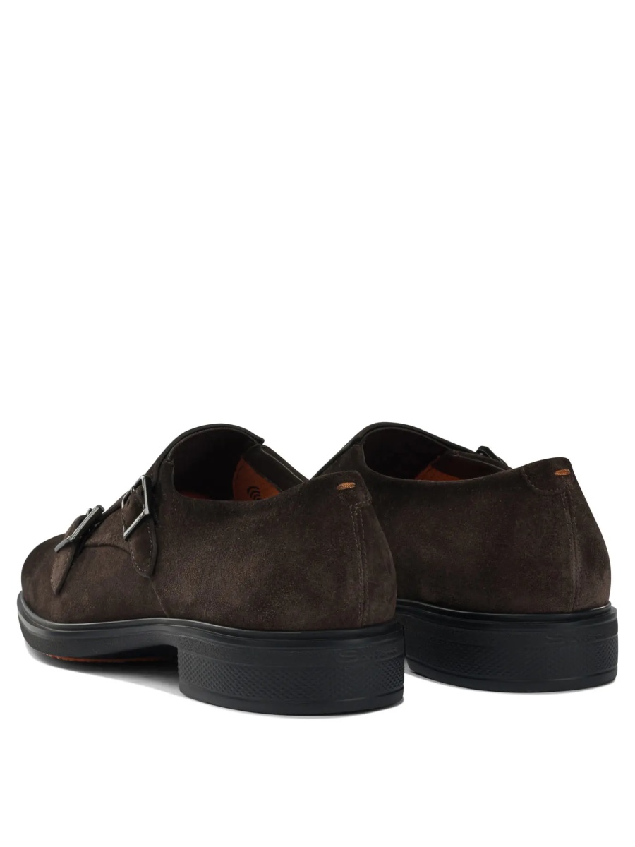 Mocasini Suede double buckle loafers - Img 4