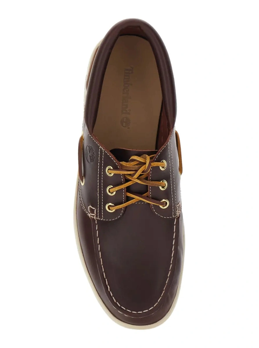 Mocasini Timberland mov din piele 'Portofino Pier' - Img 4