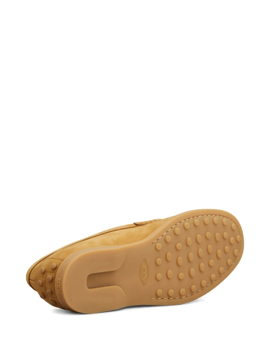 Mocasini TOD'S bej din piele intoarsa - Img 7