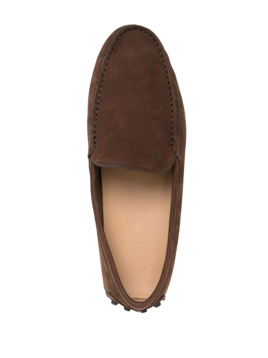 Mocasini TOD'S maro din piele intoarsa - Img 4