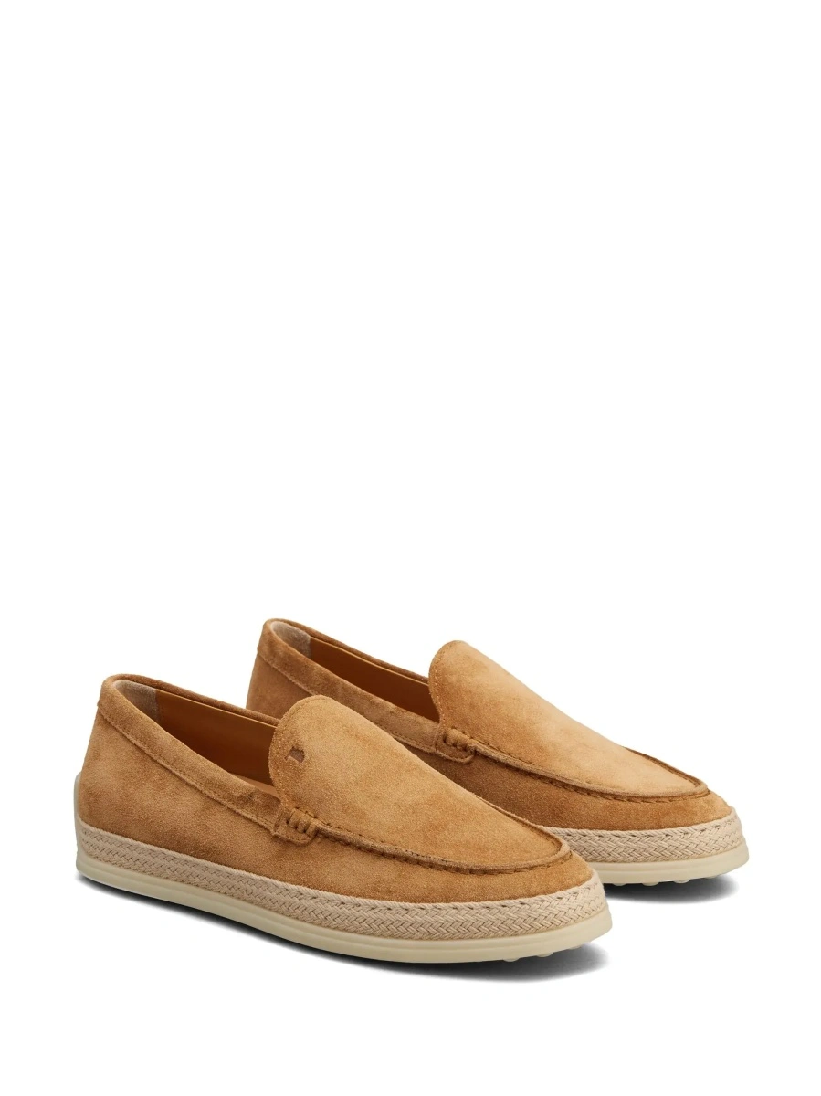 Mocasini TOD'S maro din piele intoarsa - Img 5