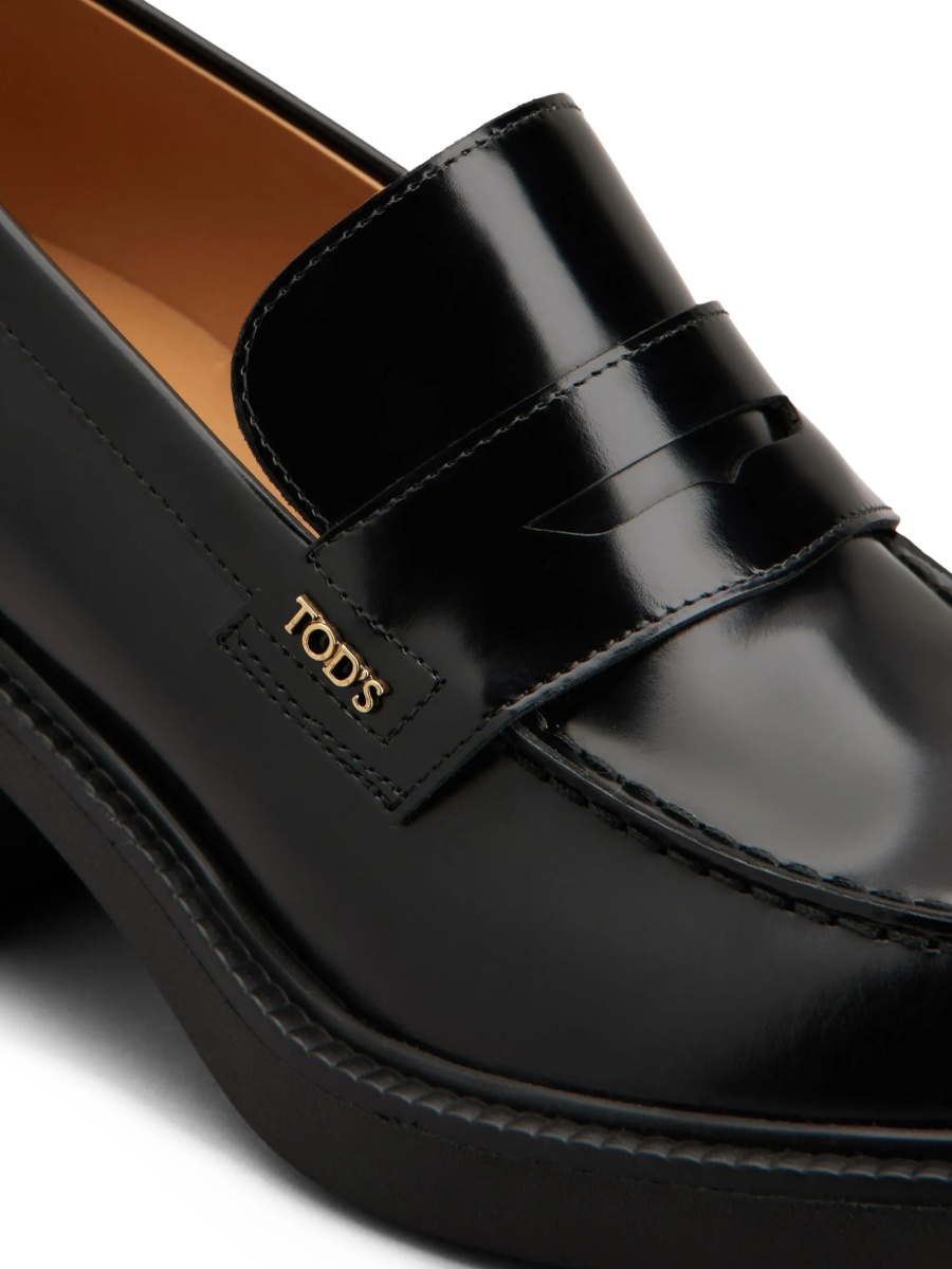 Mocasini TOD'S negri din piele - Img 5