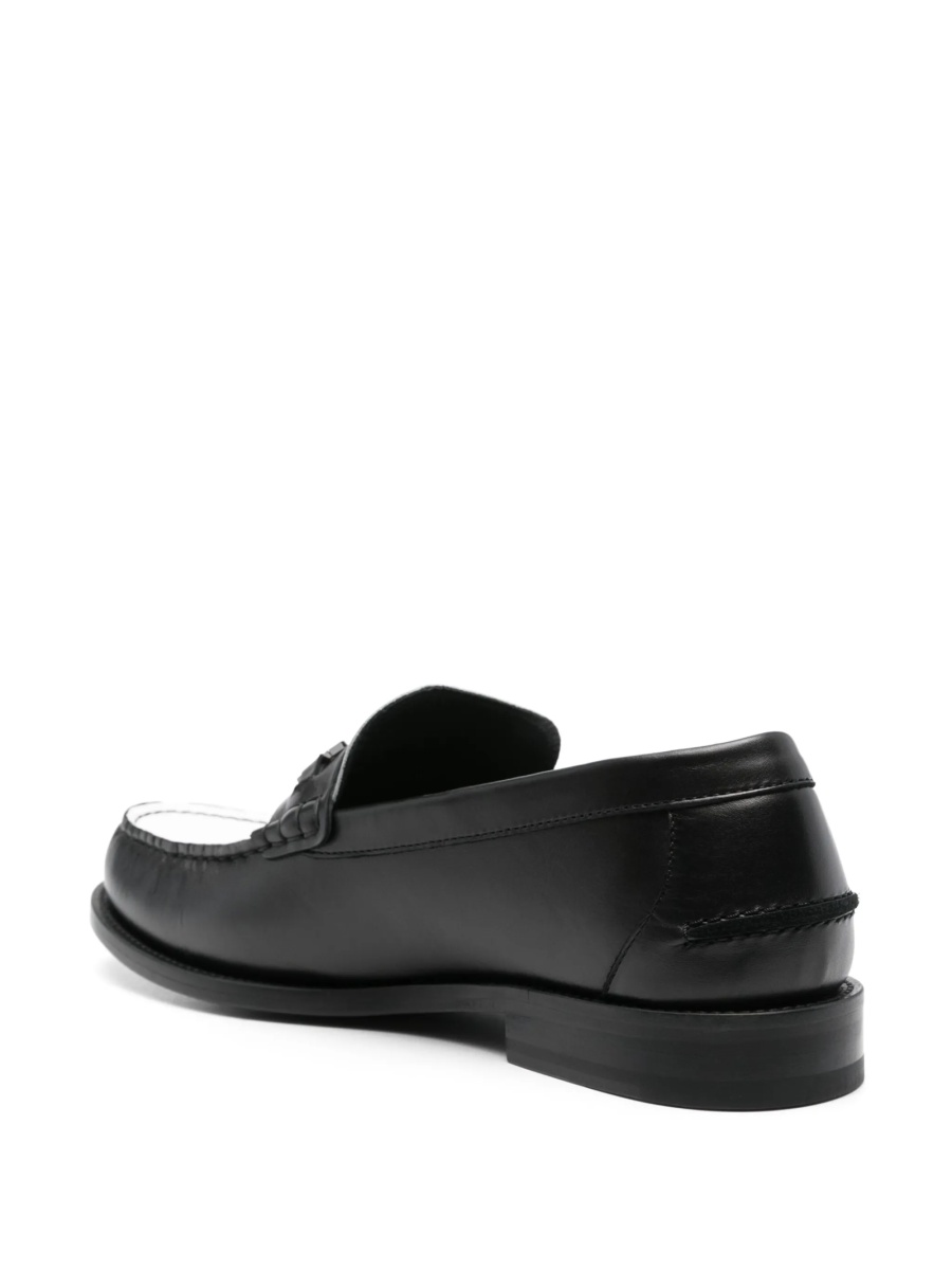 Mocasini Versace negri din piele - Img 3
