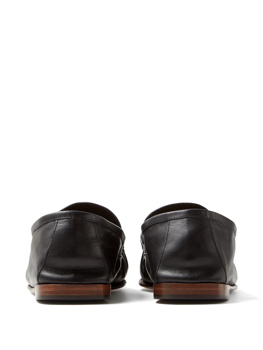 Mocasini Versace negri din piele - Img 2