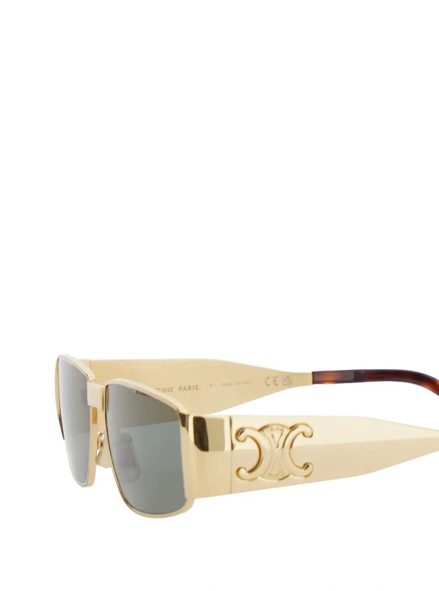 Ochelari de soare Céline gri din acetat - Img 3