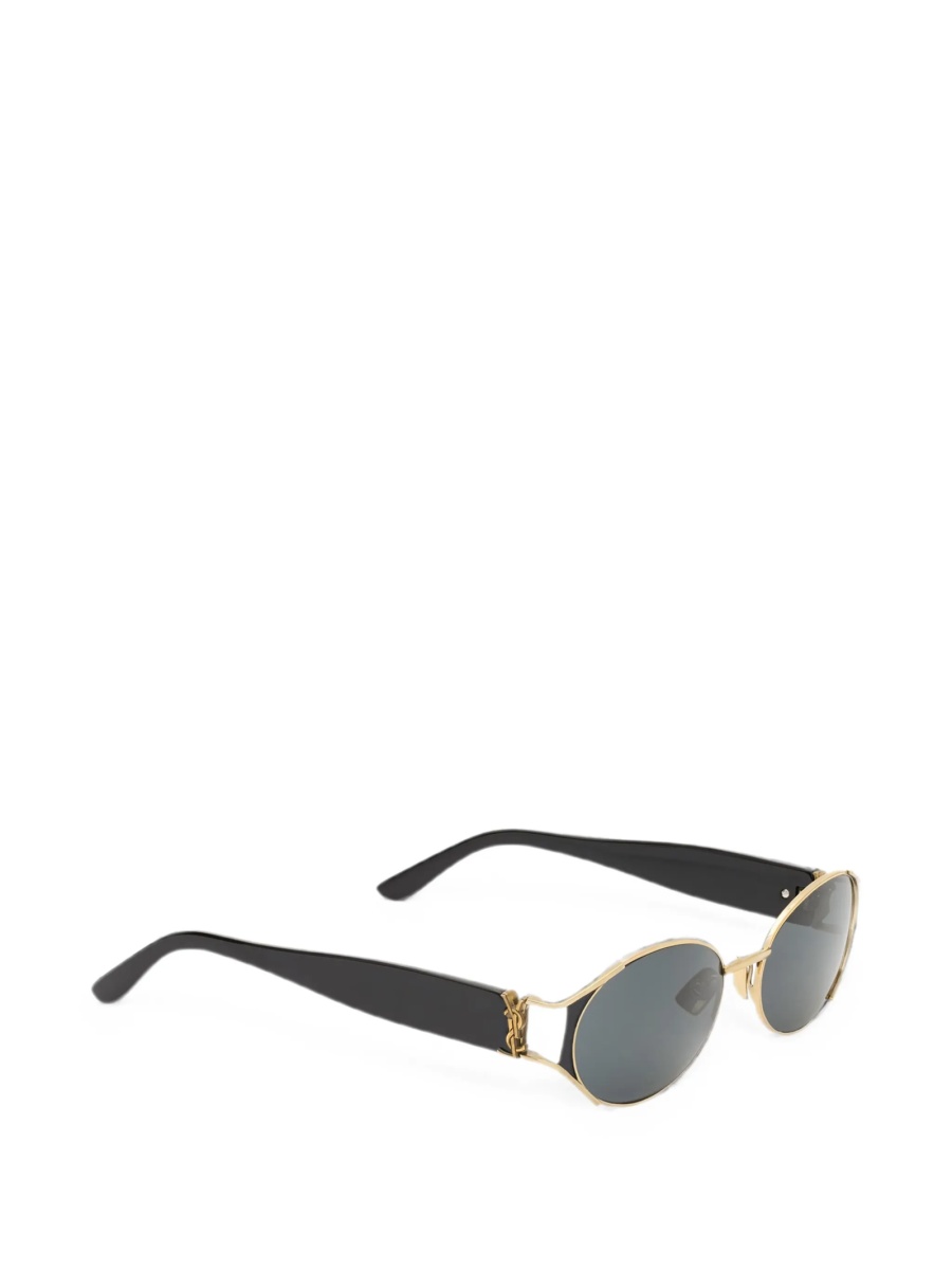 Ochelari de soare Saint Laurent aurii - Img 2