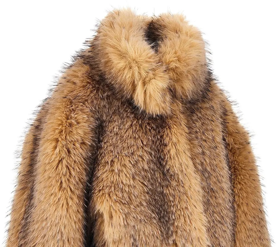 Paltoane Faux fur cropped jacket - Img 2