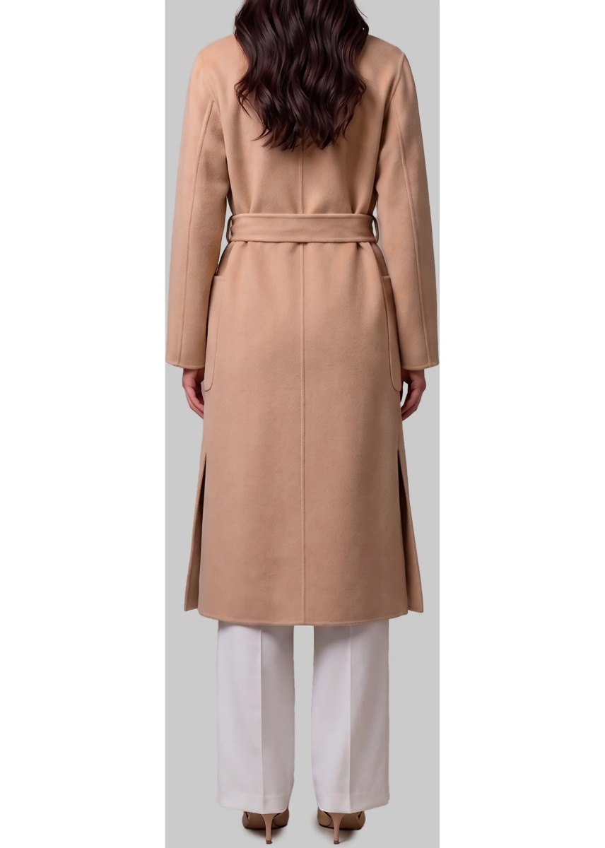 Palton Light Camel Iocelia Coat - Img 3