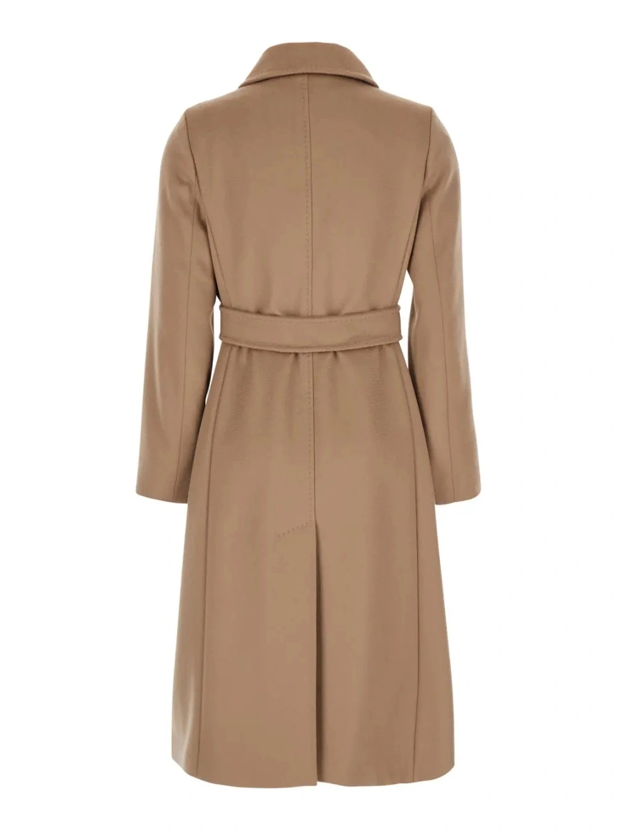 Palton MaxMara Studio bej din lana - Img 2