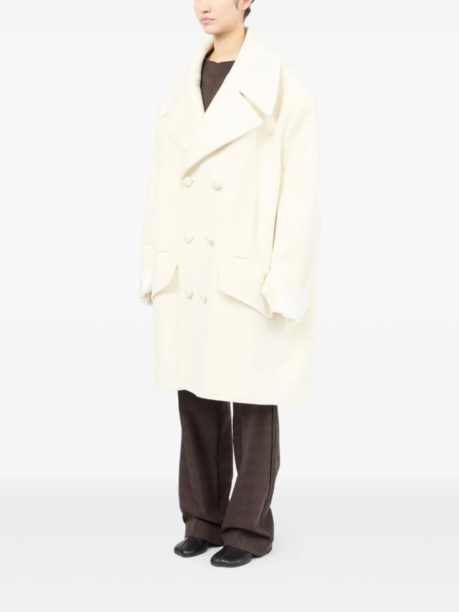 Palton MM6 Maison Margiela neutru - Img 5