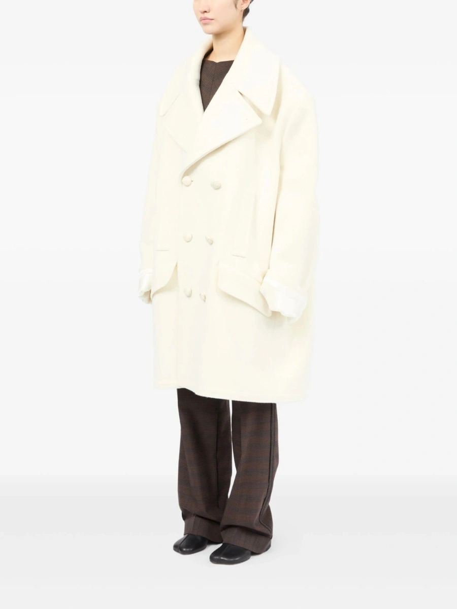 Palton MM6 Maison Margiela neutru - Img 5