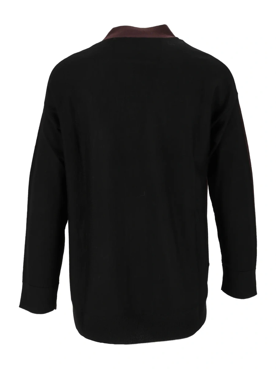 Palton ROUNDED COLOUR BLOCK JACKET W/POCKETS - Img 3