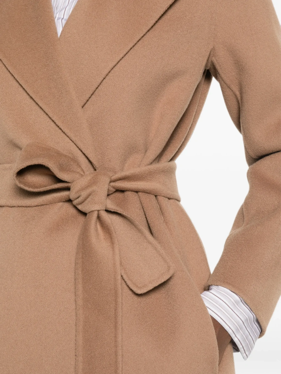 Palton 'S MAXMARA multicolor din lana virgina - Img 7