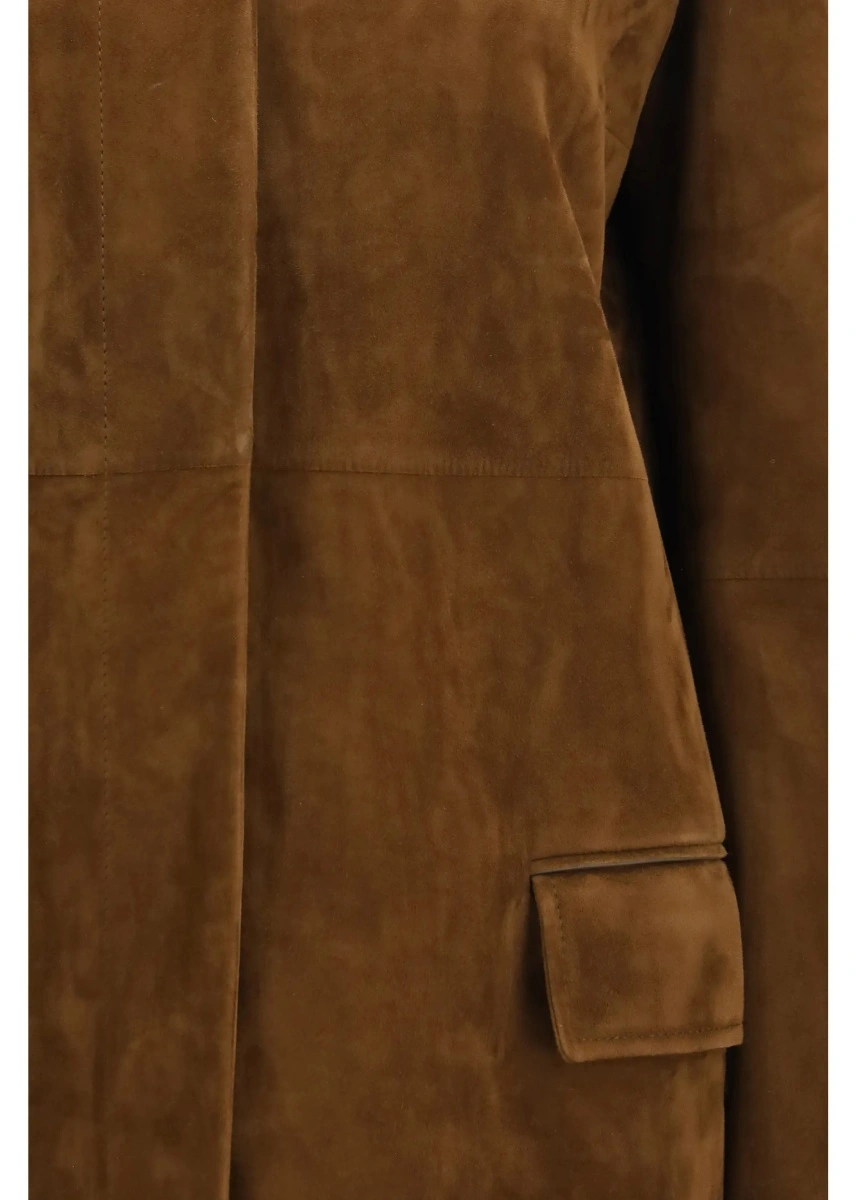 Palton Tom Ford multicolor din piele de miel - Img 3