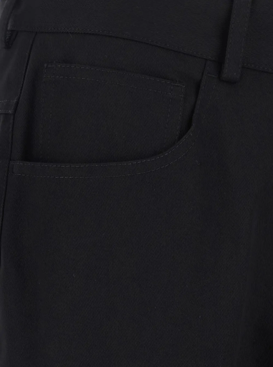 Pantaloni AMIRI negri din bumbac - Img 3