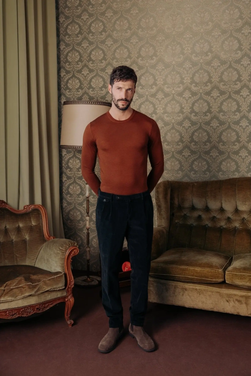 Pantaloni Autore Reed Velvet Trousers - Img 2