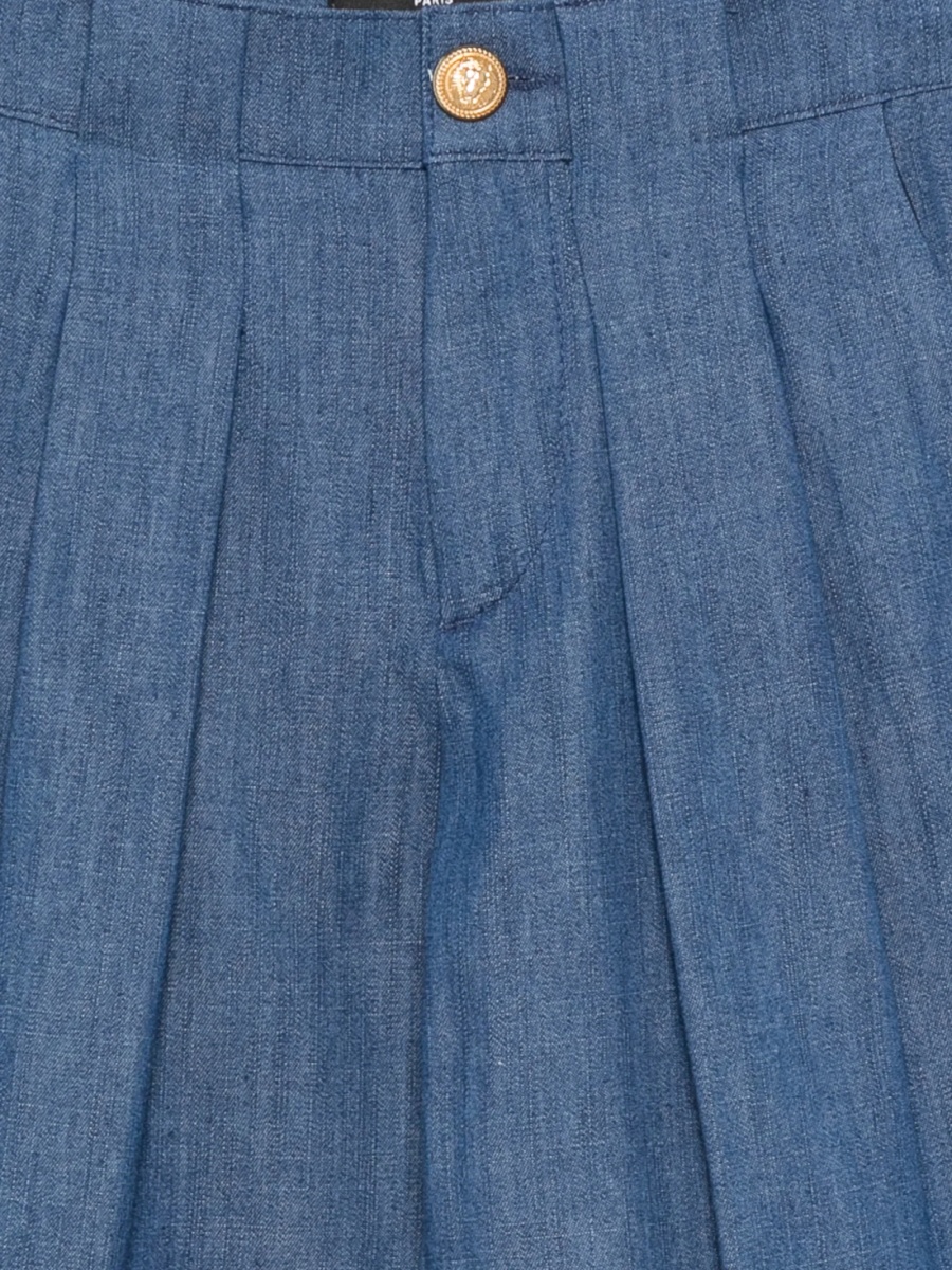 Pantaloni Balmain albastri - Img 3