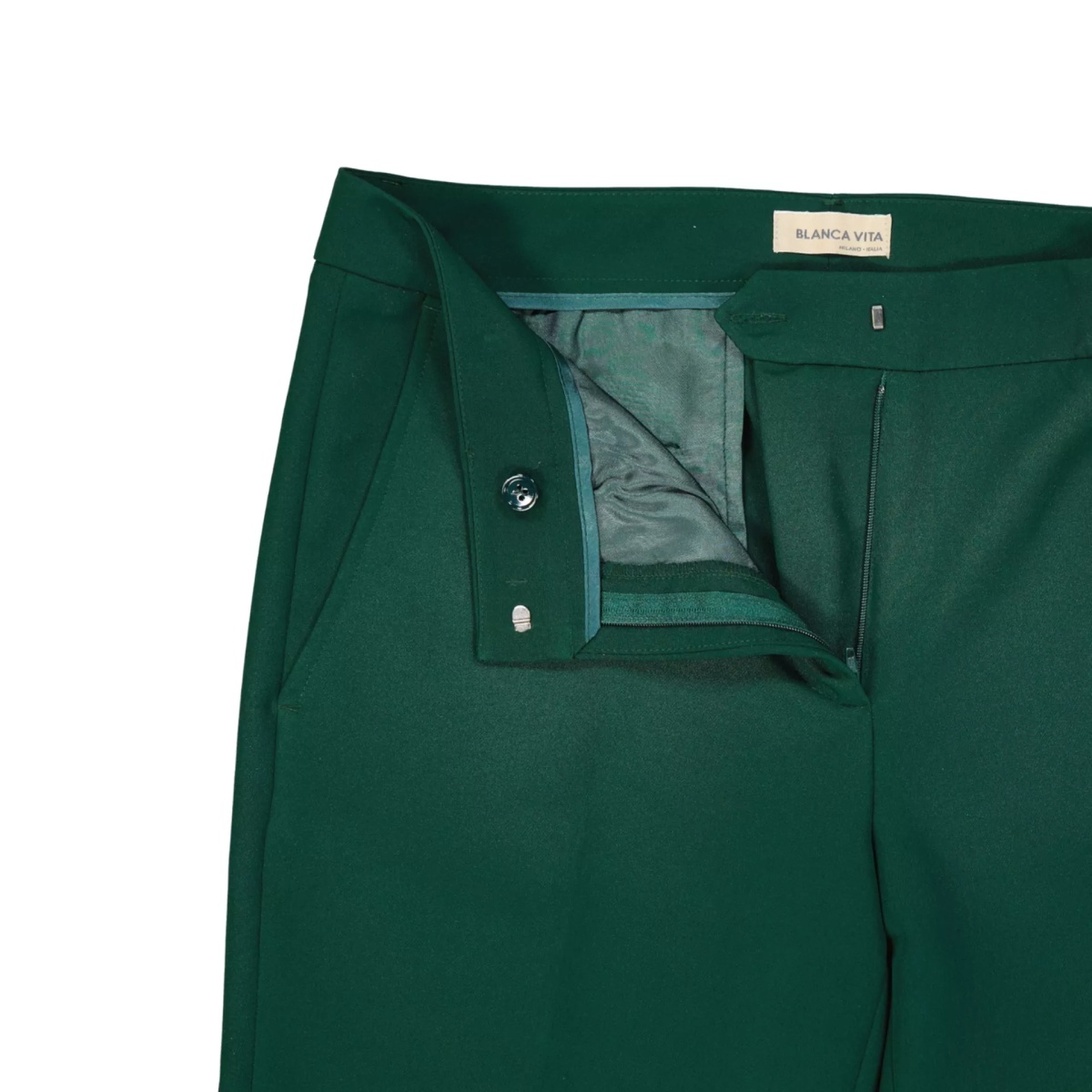 Pantaloni Blanca Vita Cropped Tailored Trousers - Img 3