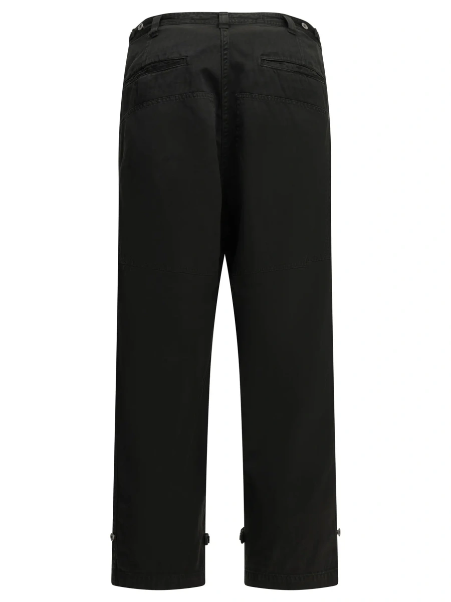 Pantaloni casual A.Presse negri - Img 2