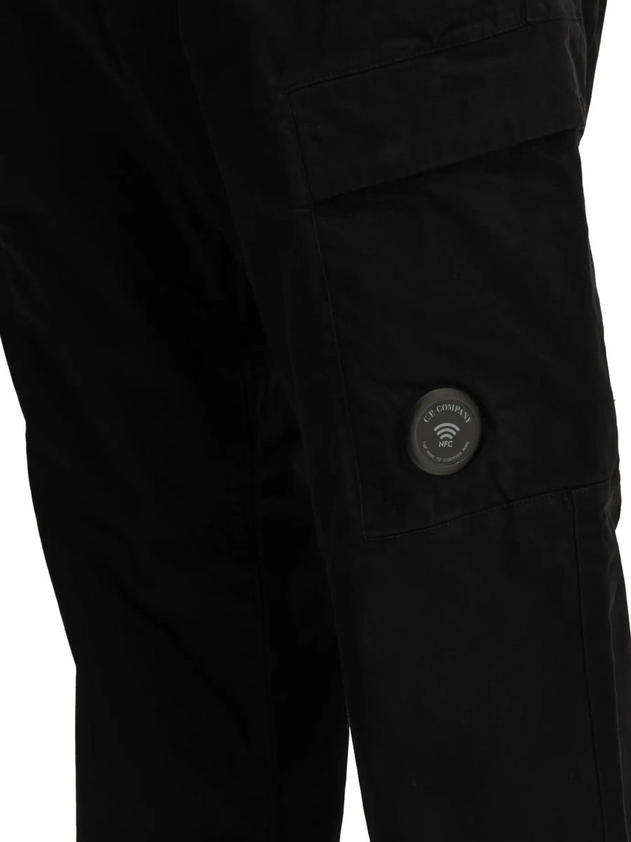 Pantaloni casual C.P. Company negri - Img 3