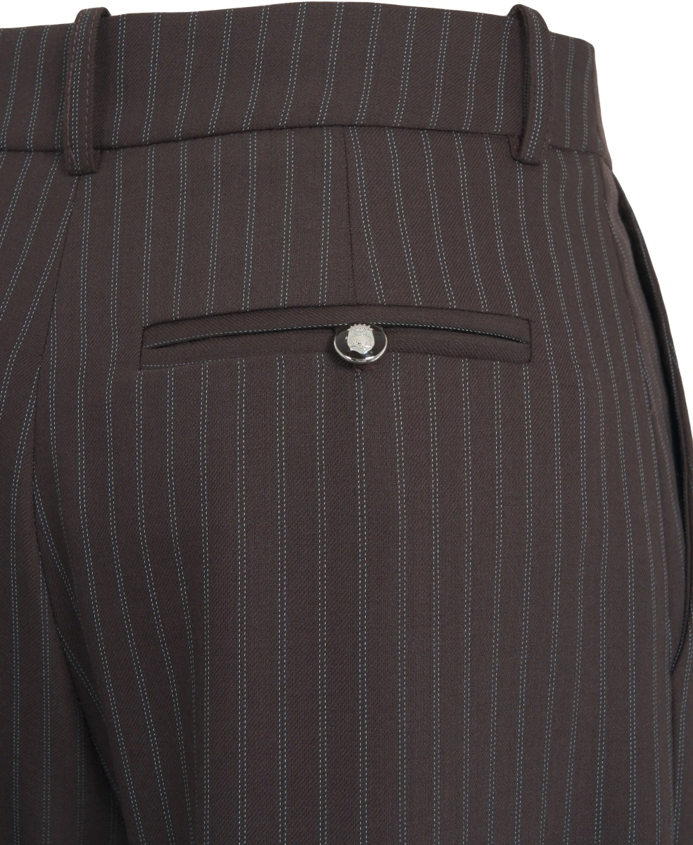Pantaloni casual Elisabetta Franchi maro - Img 5