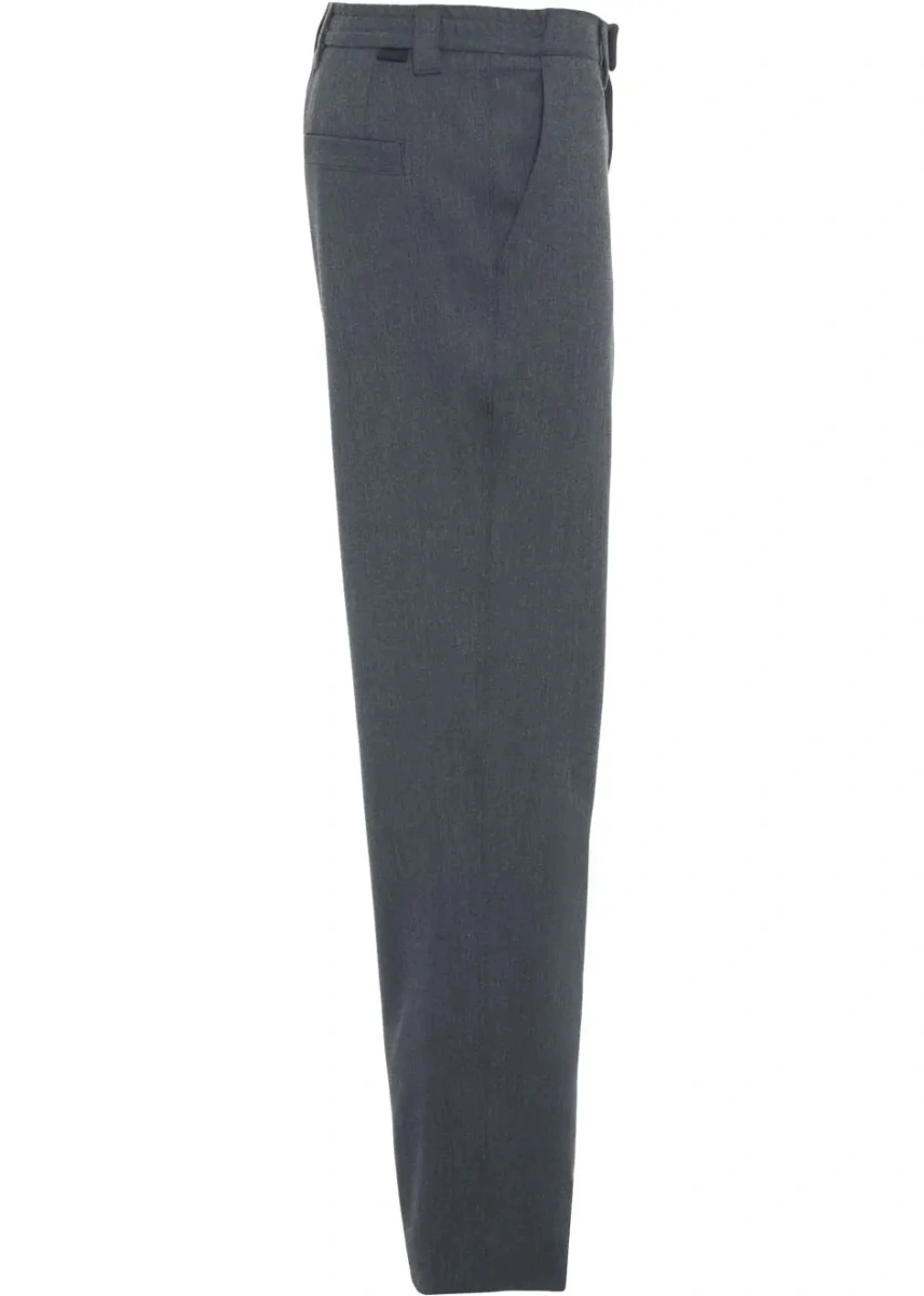 Pantaloni casual Paolo Pecora gri - Img 2