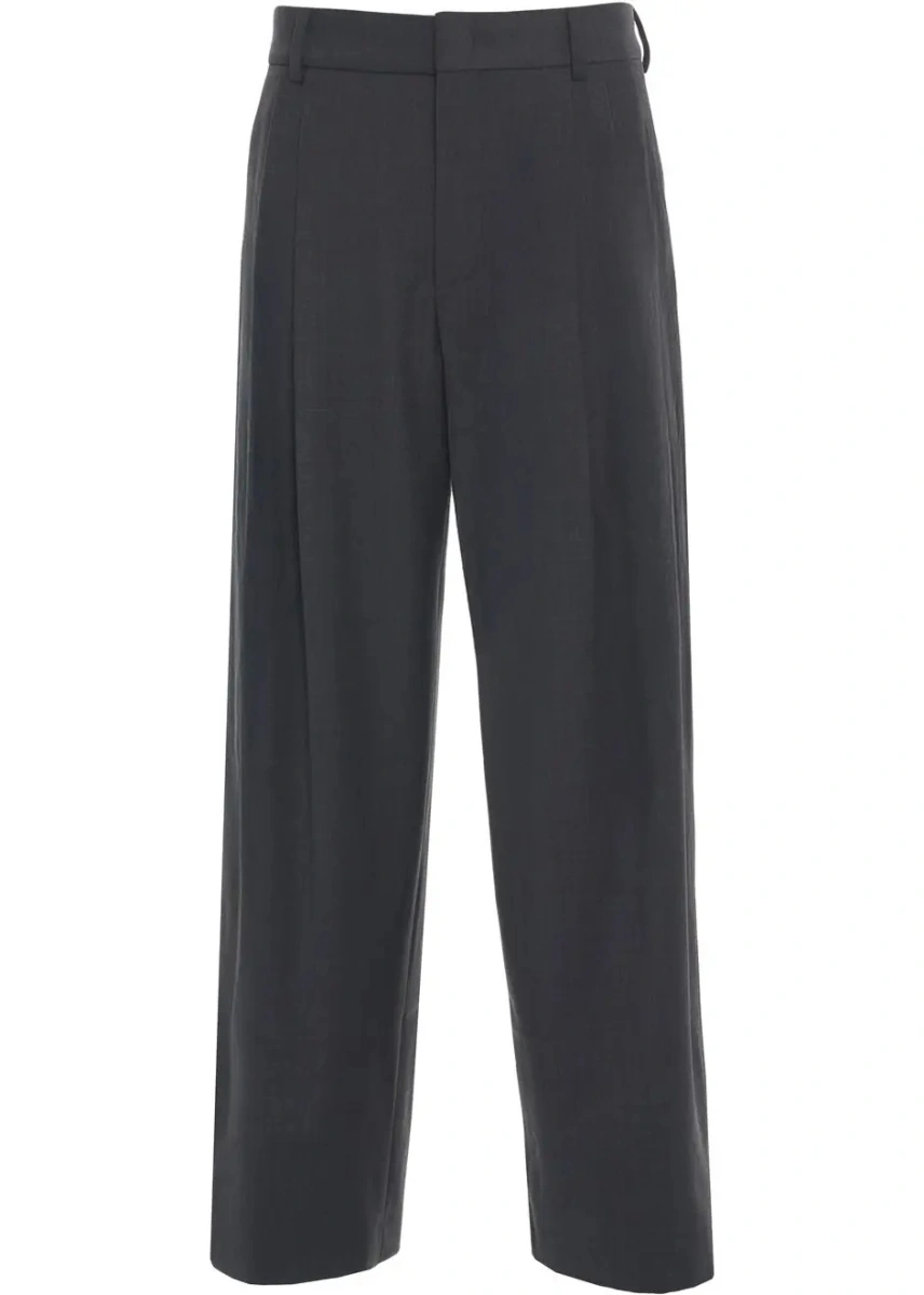 Pantaloni casual Roberto Collina gri - Img 2