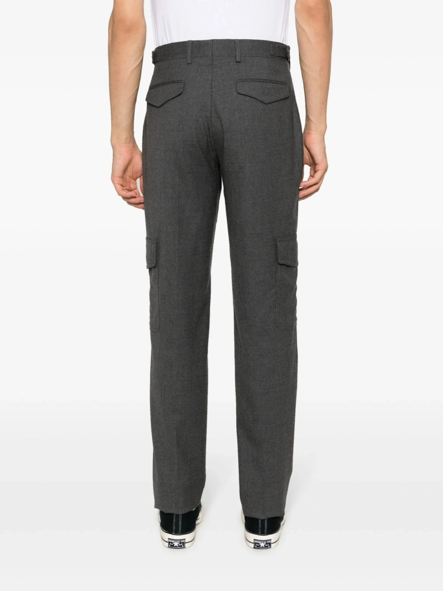 Pantaloni conici Lardini gri - Img 4