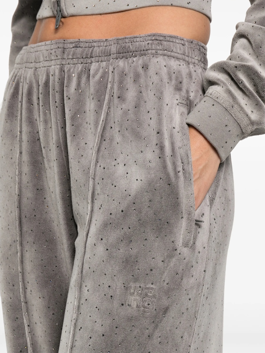 Pantaloni de trening Alexander Wang gri - Img 4