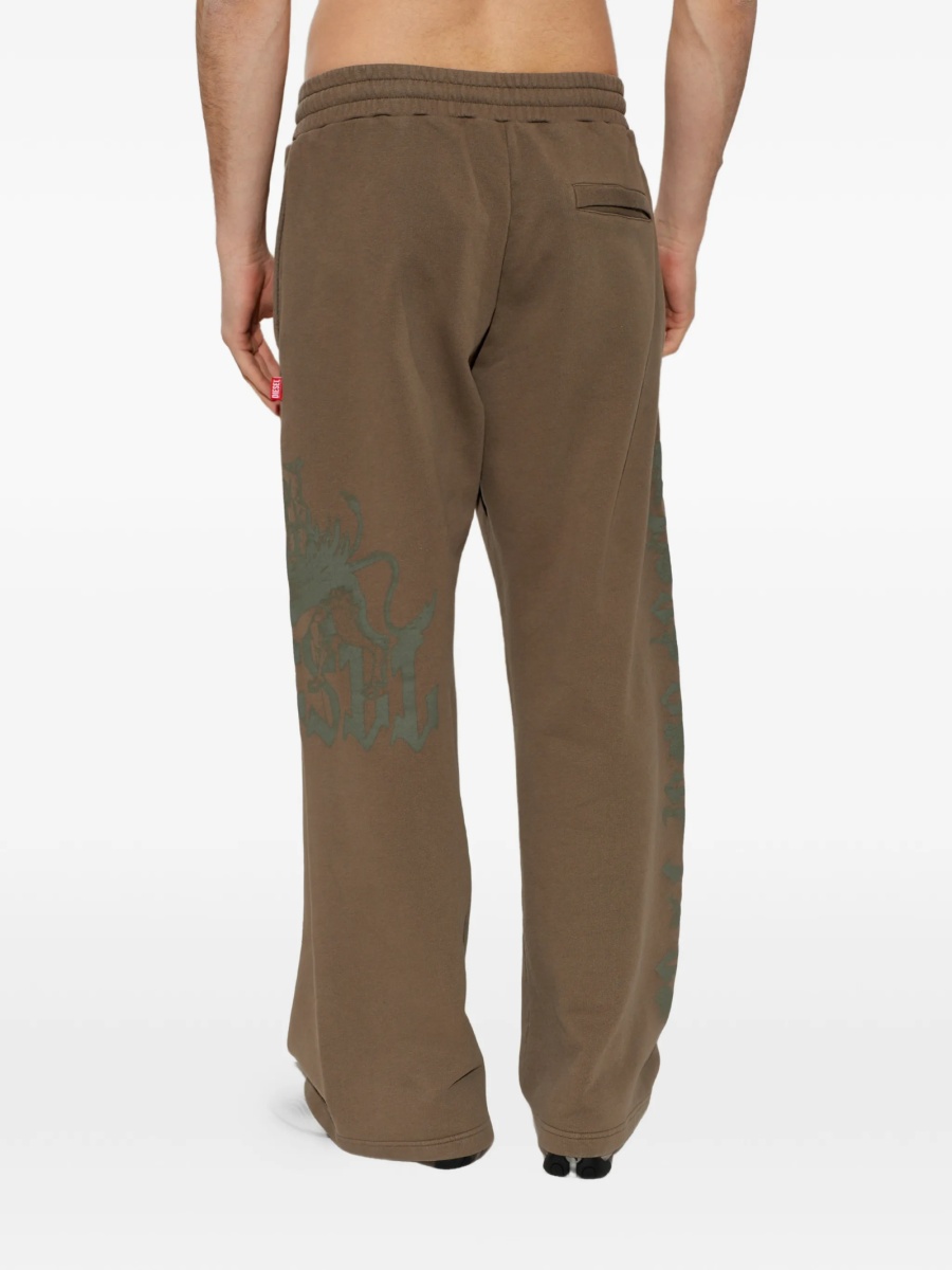 Pantaloni de trening Diesel maro - Img 4