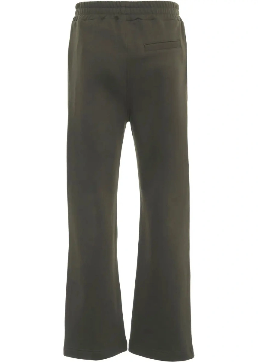 Pantaloni de trening Dondup verzi din bumbac - Img 4