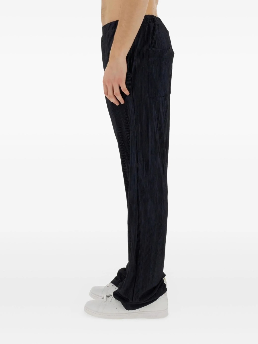 Pantaloni de trening Family First albastri din material textil - Img 3