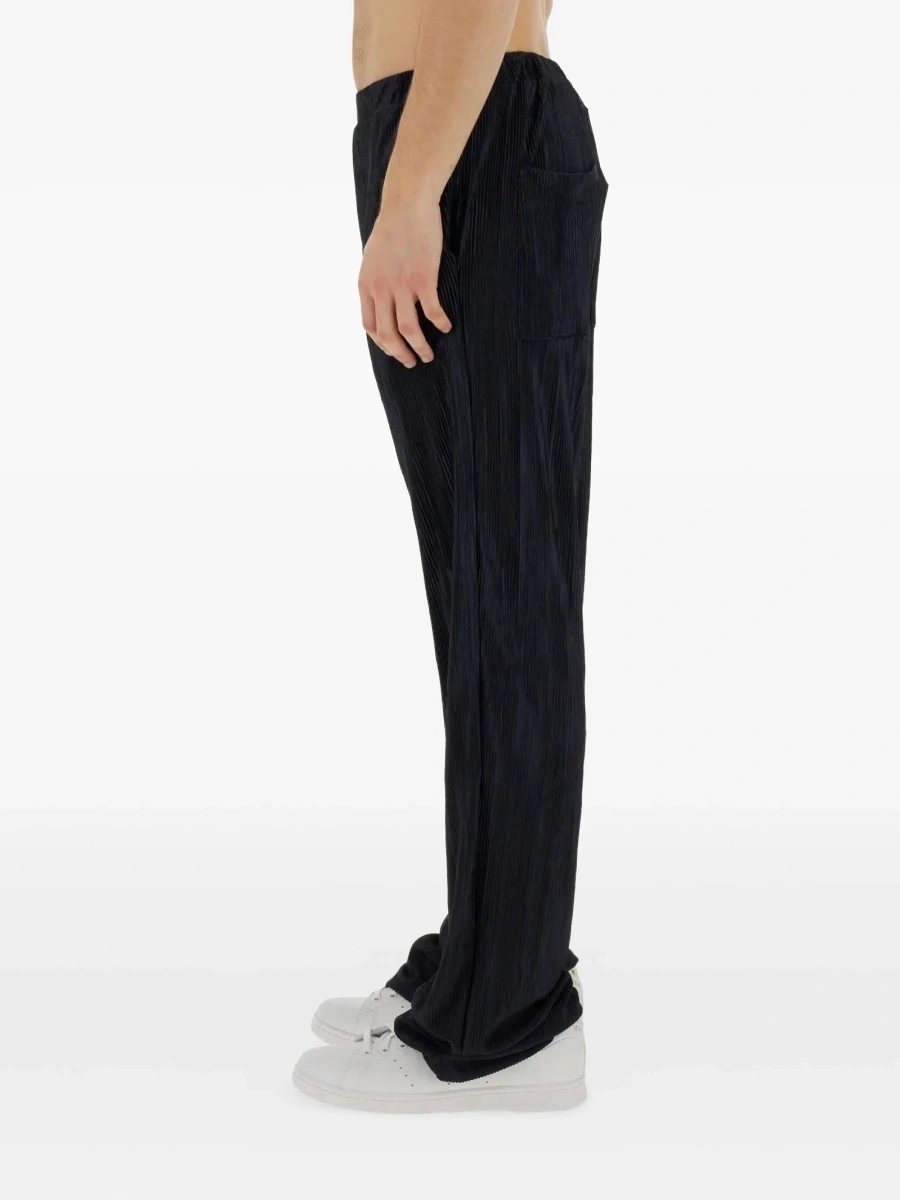 Pantaloni de trening Family First albastri din material textil - Img 3