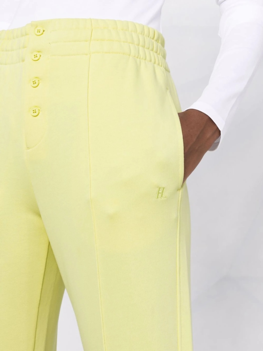 Pantaloni de trening HELMUT LANG galbeni - Img 3