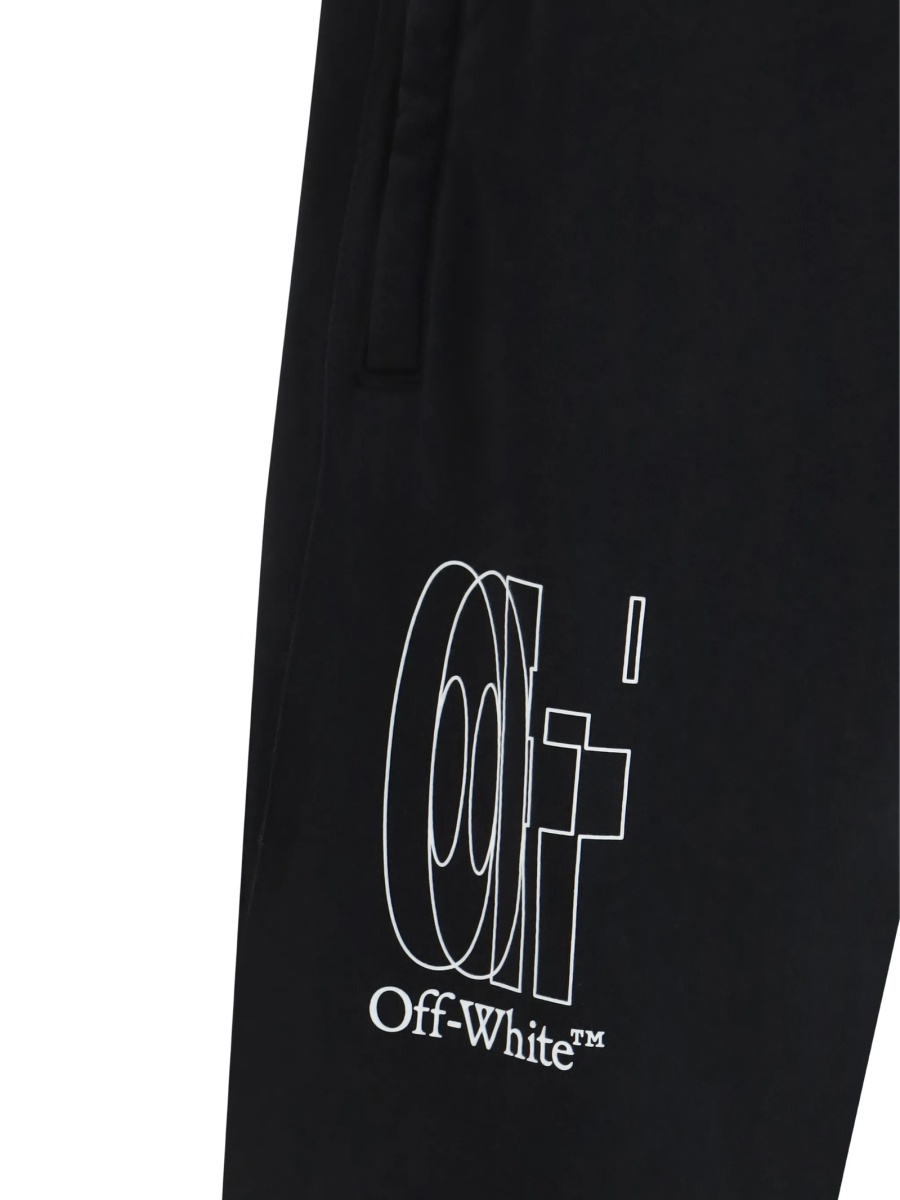 Pantaloni de trening Off-White negri - Img 3