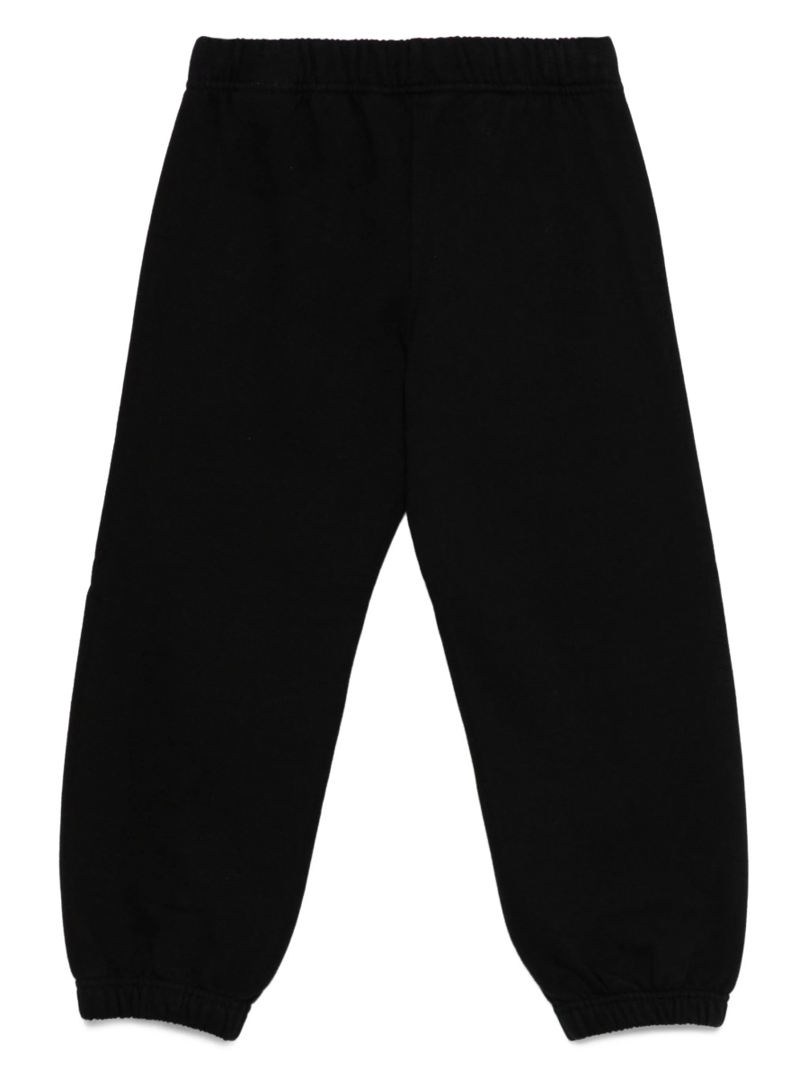 Pantaloni de trening Palm Angels negri din bumbac - Img 2