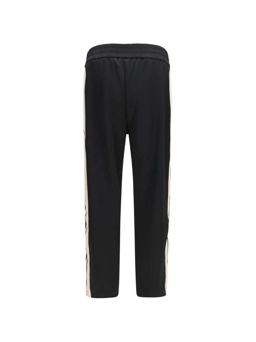 Pantaloni de trening Palm Angels track negri din polyester - Img 2