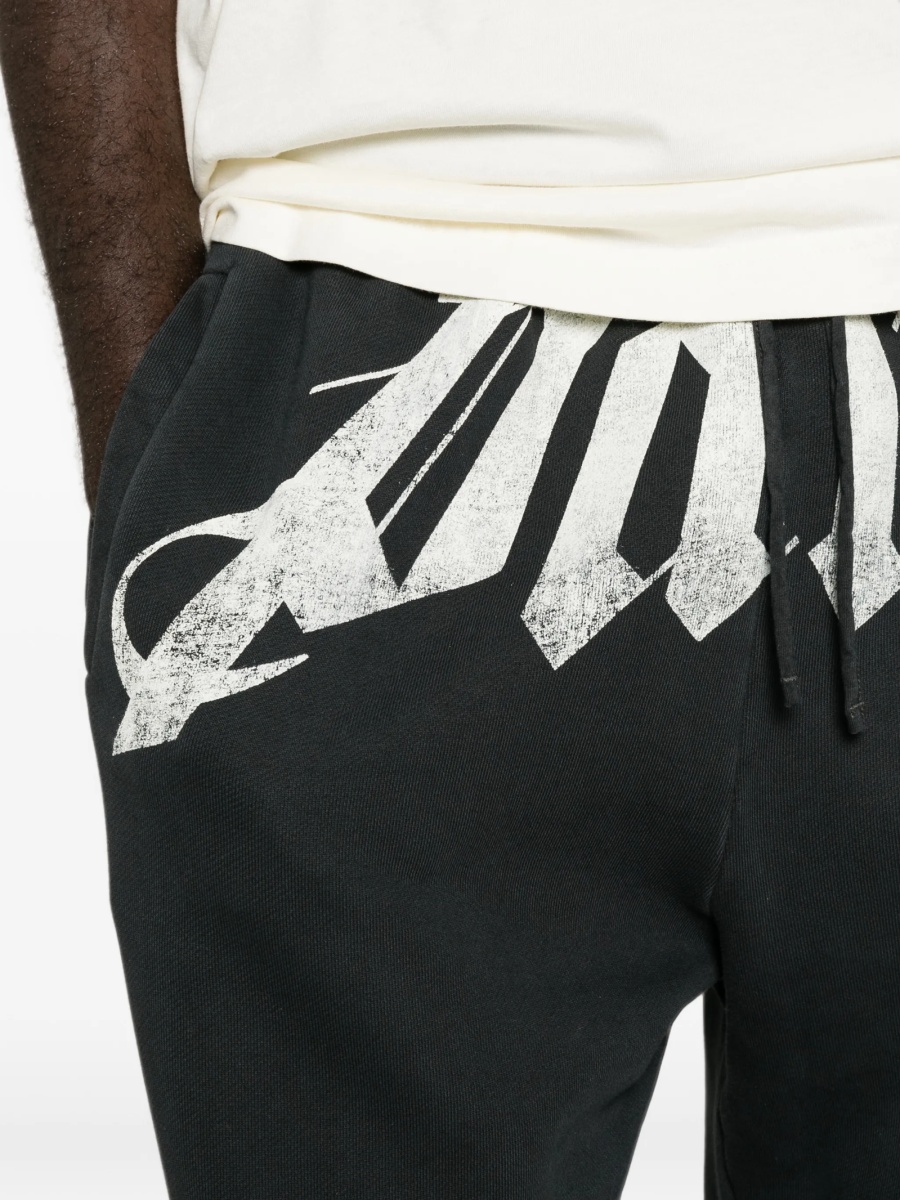 Pantaloni de trening Palm Angels track negri - Img 5
