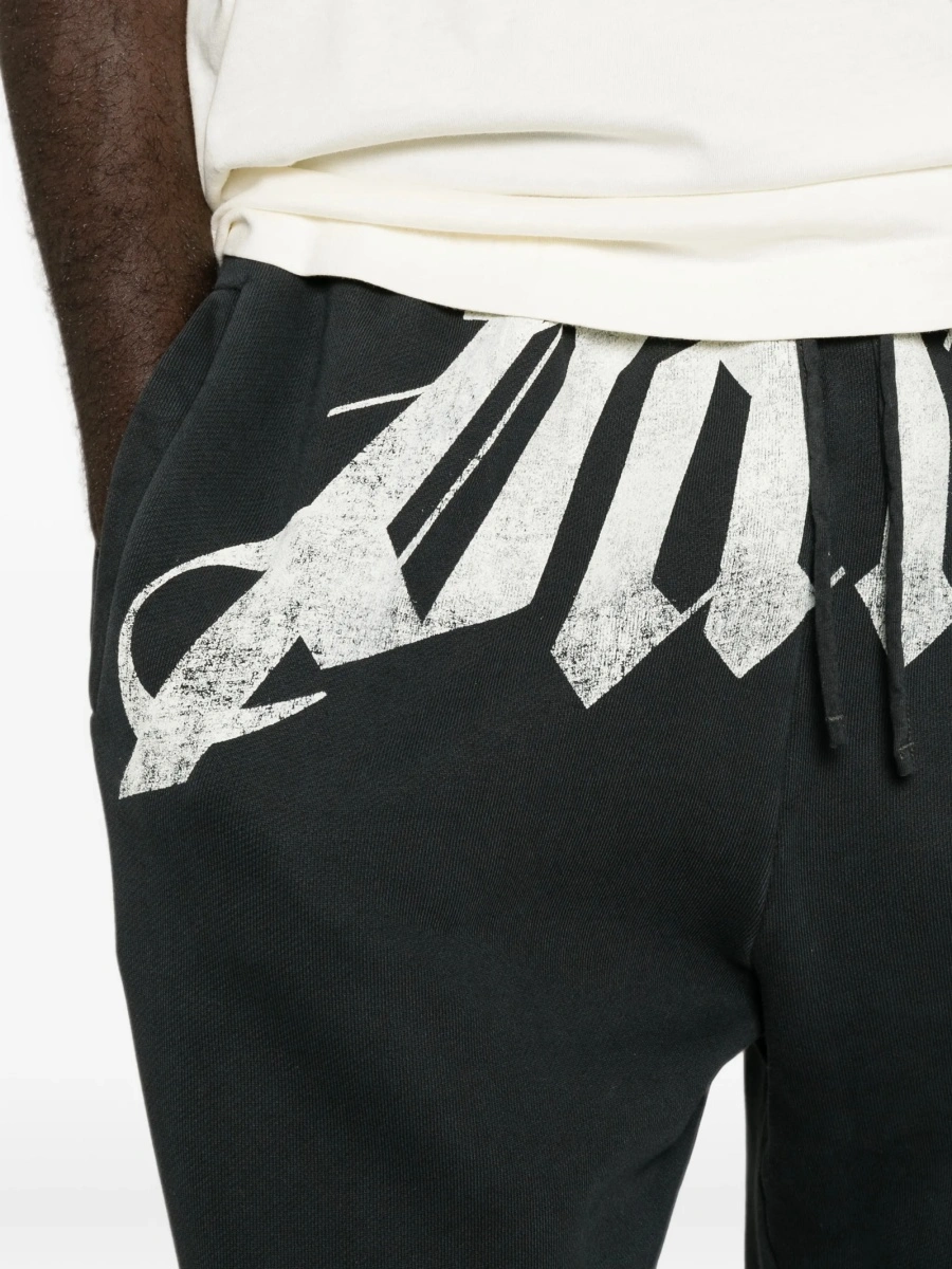 Pantaloni de trening Palm Angels track negri - Img 5