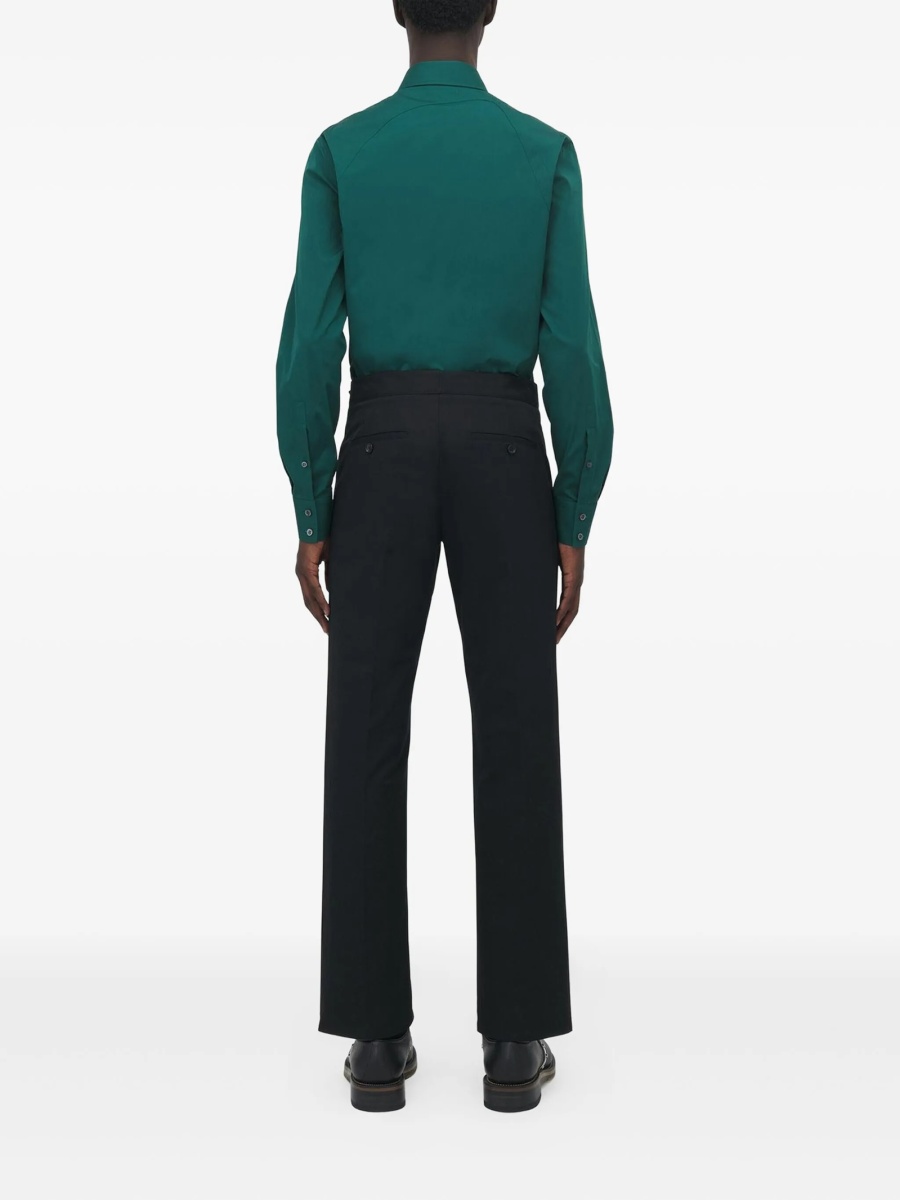 Pantaloni drepti Alexander McQueen negri - Img 3