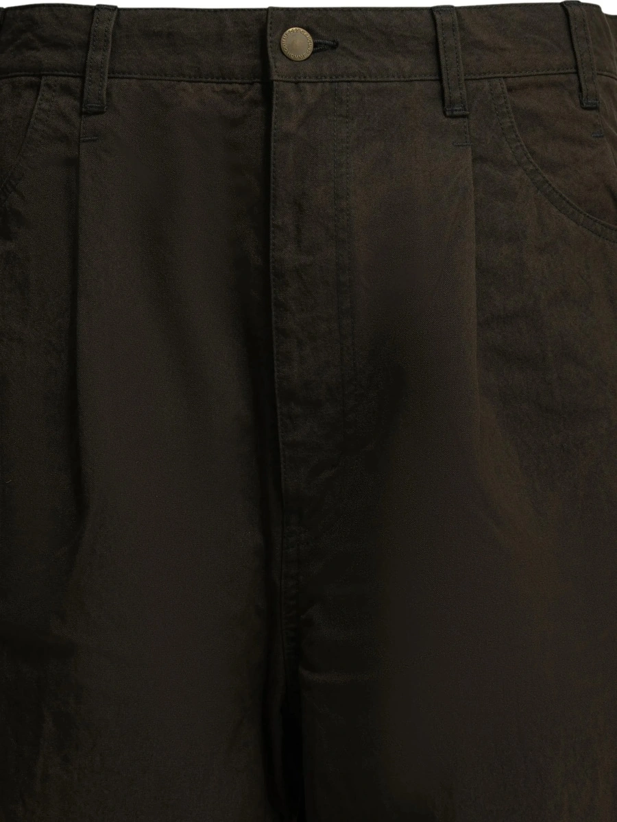 Pantaloni drepti COMME DES GARÇONS HOMME verzi - Img 3
