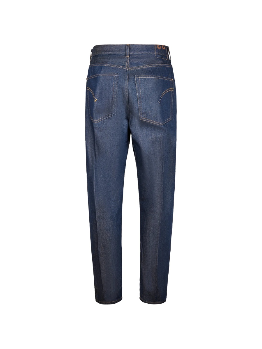 Pantaloni drepti Dondup albastri - Img 2