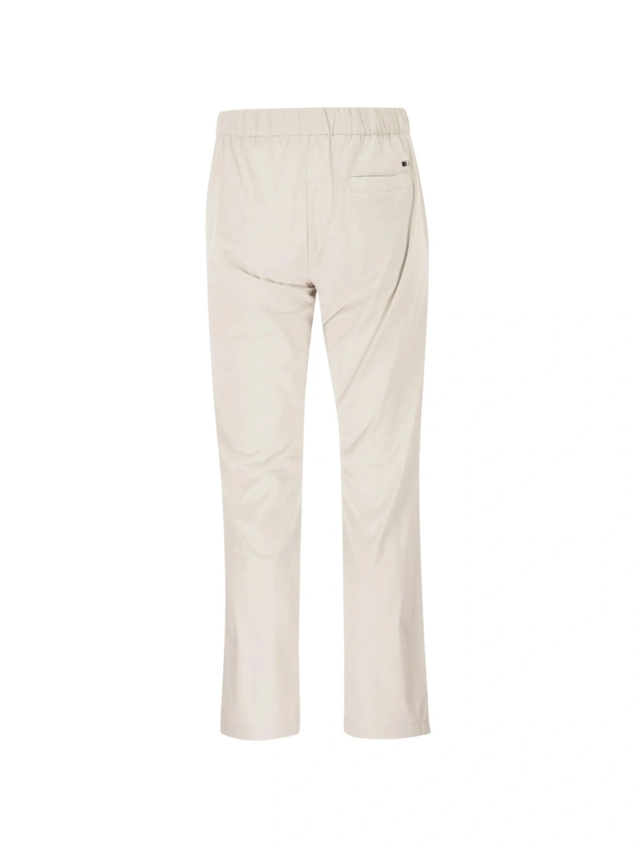 Pantaloni drepti Herno neutri din poliamida si spandex/elastan - Img 2