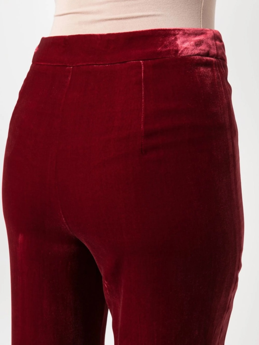 Pantaloni drepti LOVE Moschino rosii - Img 5