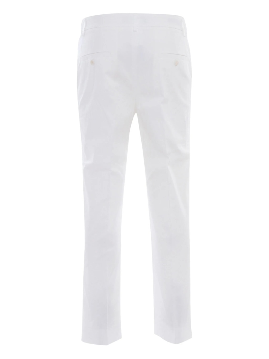 Pantaloni drepti Max Mara albi - Img 2